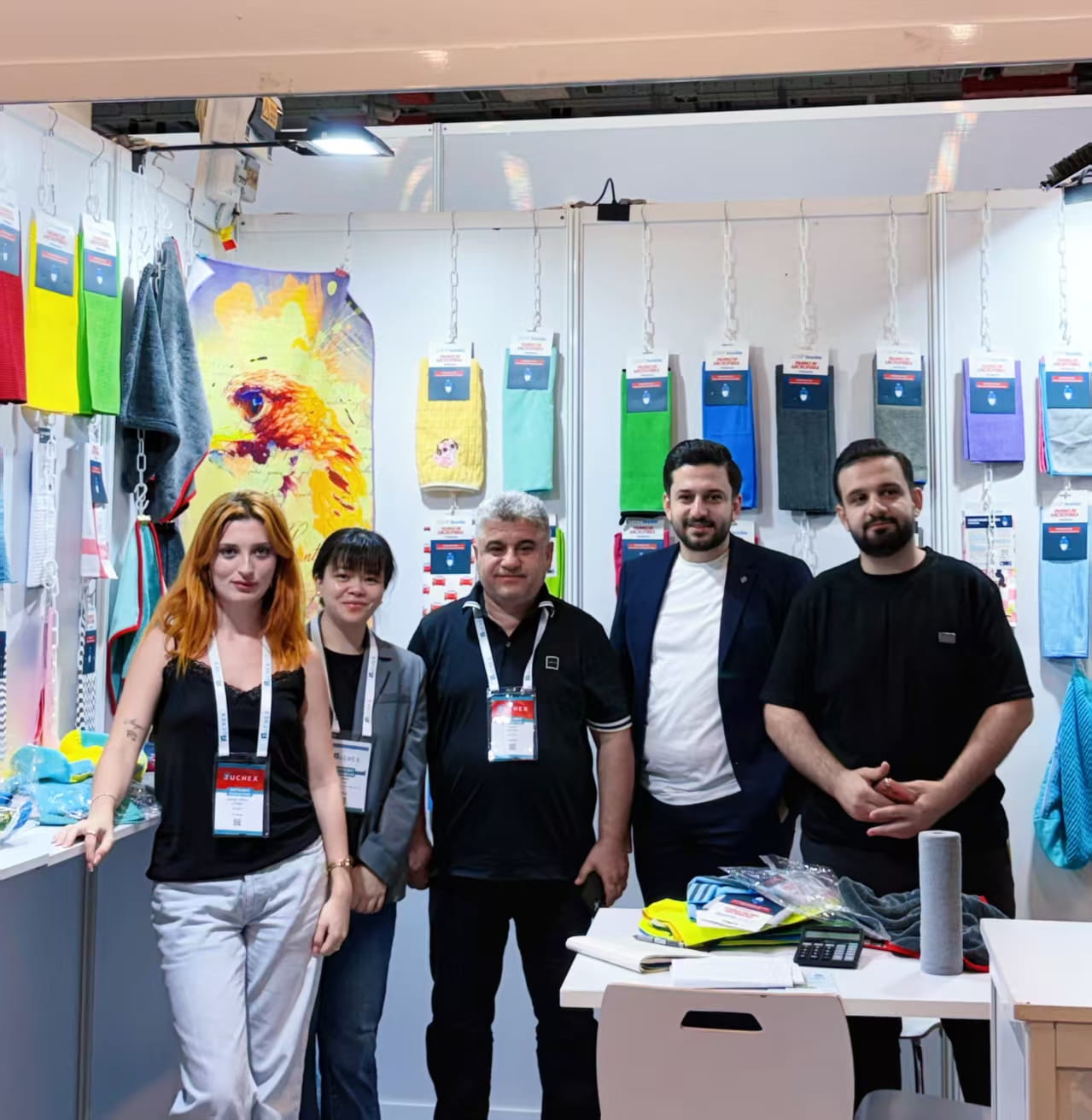 Successful Conclusion of Turkey Exhibition: Full Range of Microfiber Cleaning Cloth Series Gain Global Recognition
