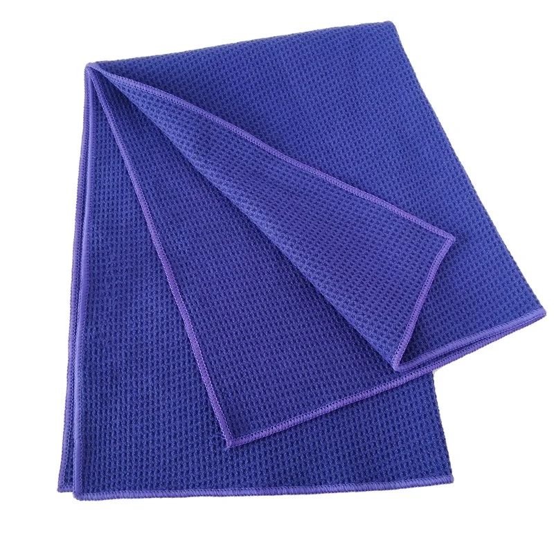 Premium Purple Microfiber Waffle Weave Towel | Lint-Free Glass & Car Polish Premium Purple Microfiber Waffle Weave Towel | Lint-Free Glass & Car Polish